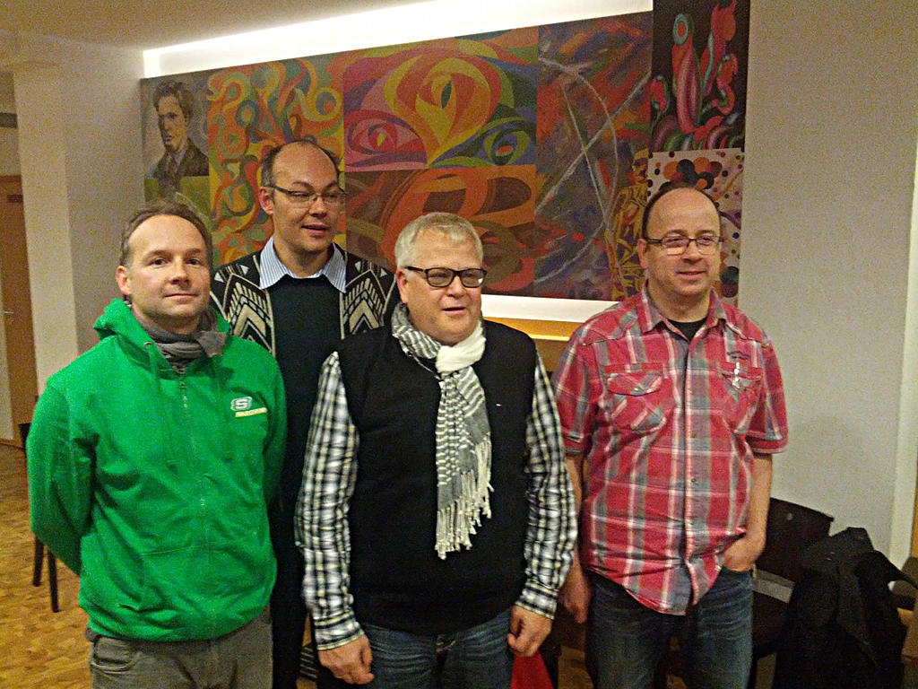 Stadtmeisterschaft von Oberhausen in Blitzschach 2013: Meister zum dritten Mal in Folge: Bernd Laudage vom Schachclub Schwarze Dame Osterfeld.
